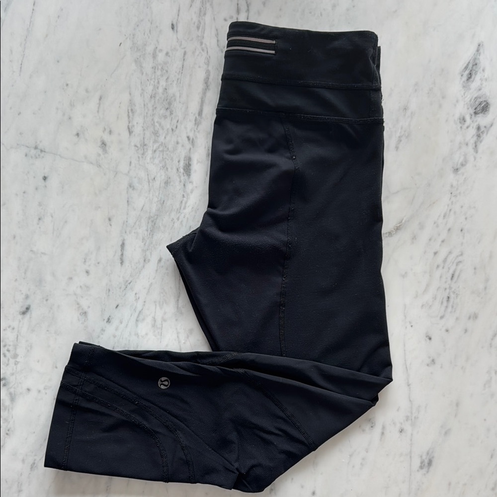 lululemon Black Leggings crop